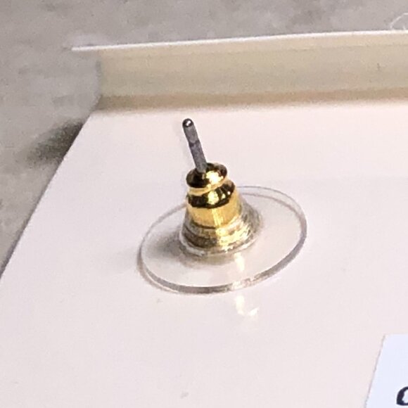 Amrita Evergreen & Gold Chandelier Earrings - Picture 6 of 7